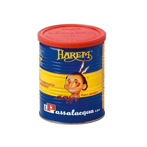Caffè Passalacqua Miscela Harem | Caffè Macinato | Barattolo da 250 g.