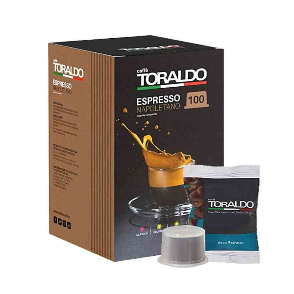 Toraldo Decaffeinato | Fior Fiore Coop | Confezione da 100 capsule