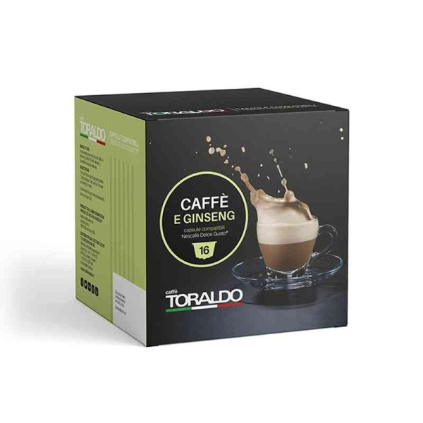 Toraldo Caffè Ginseng | Dolce Gusto | Confezione da 16 capsule