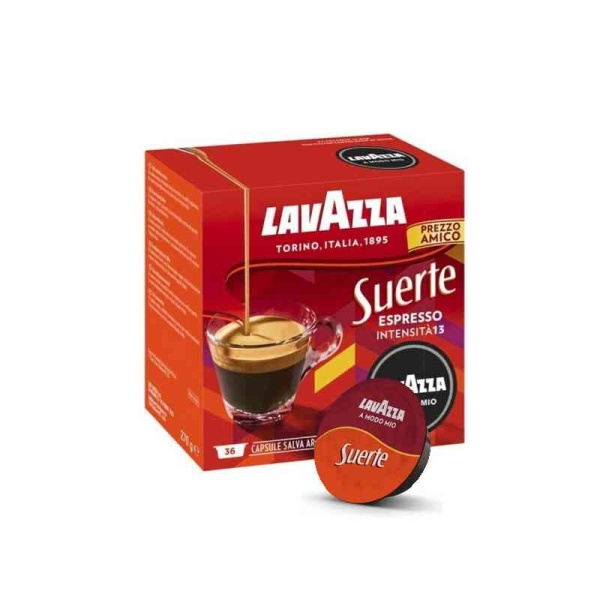 Caffè Lavazza Miscela Suerte | Capsula A Modo Mio | Confezione da 72 capsule