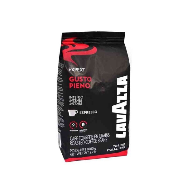 Caffè Lavazza Gusto Pieno | Grani Espresso | Confezione da 1 Kg