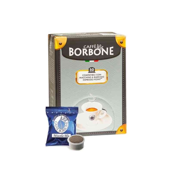Caffè Borbone Blu | Espresso Point | Confezione da 50 Capsule
