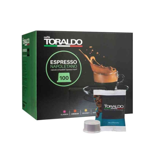 Toraldo Dek | Espresso Point | Confezione da 100 capsule