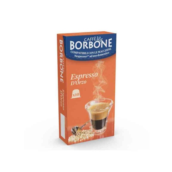 Borbone Espresso d'Orzo | Nespresso | Confezione da 10 capsule
