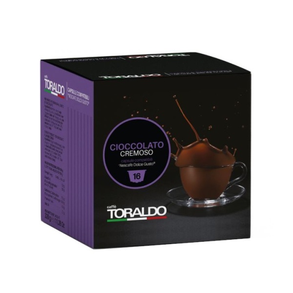 Toraldo Cioccolato | Dolce Gusto | Confezione da 16 capsule