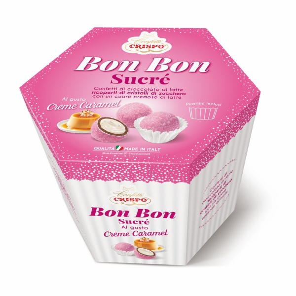 Confetti Crispo Rosa | Bon Bon Sucré | Confezione da 500 g.