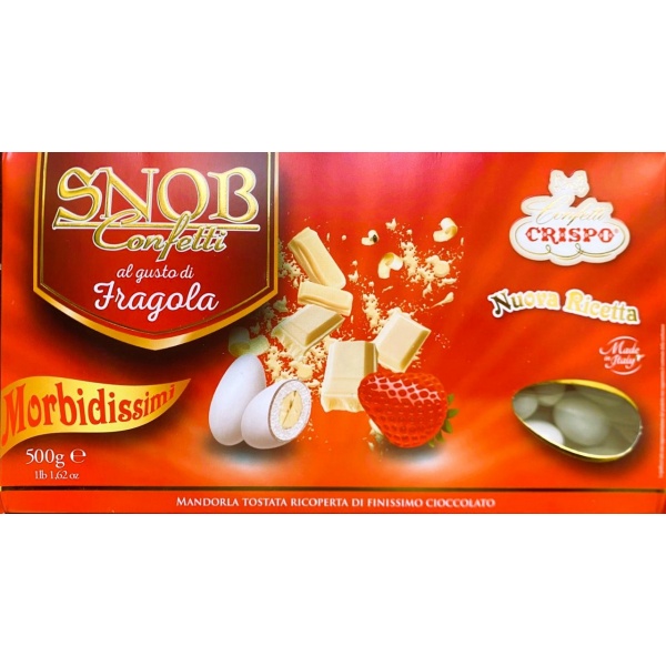 Confetti Crispo Fragola| Snob | Confezione da 500 g.