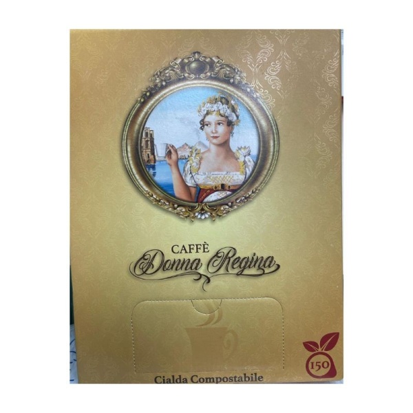 Donna Regina Forte Napoletano | Cialde ESE 44 | Confezione da 150 cialde