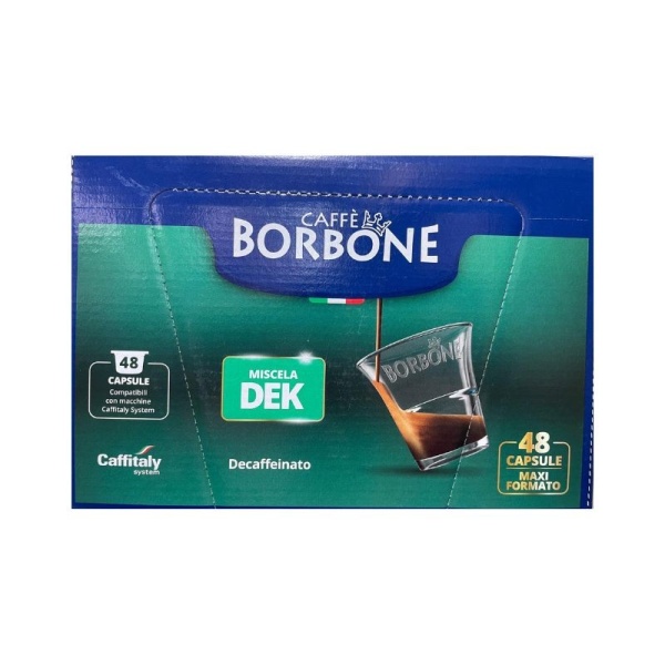Borbone Dek | Caffitaly | Confezione da 48 capsule