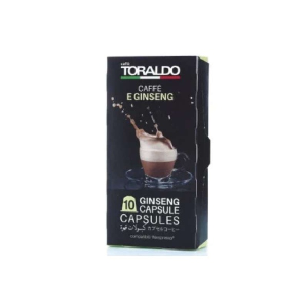 Toraldo Caffè e Ginseng | Nespresso | Confezione da 10 capsule